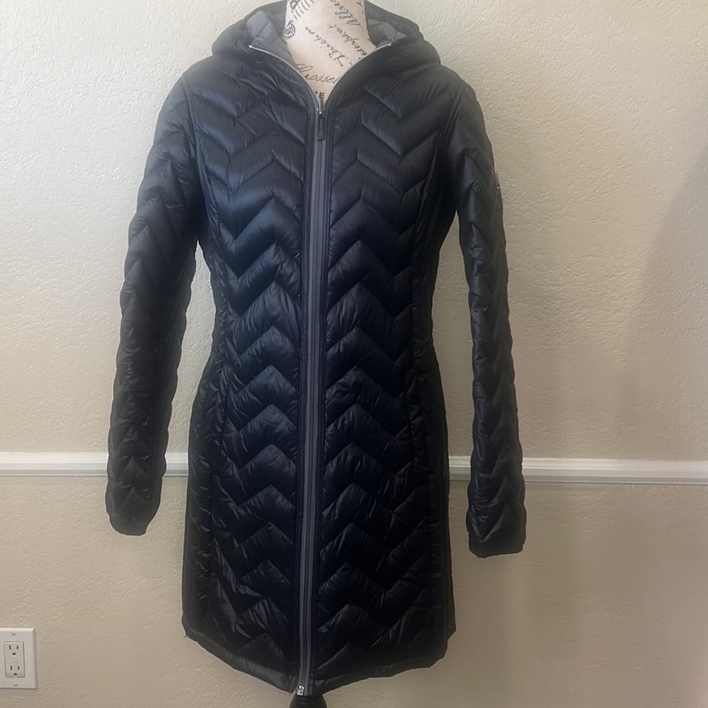 Michael Kors reversible hooded puffer jacket
